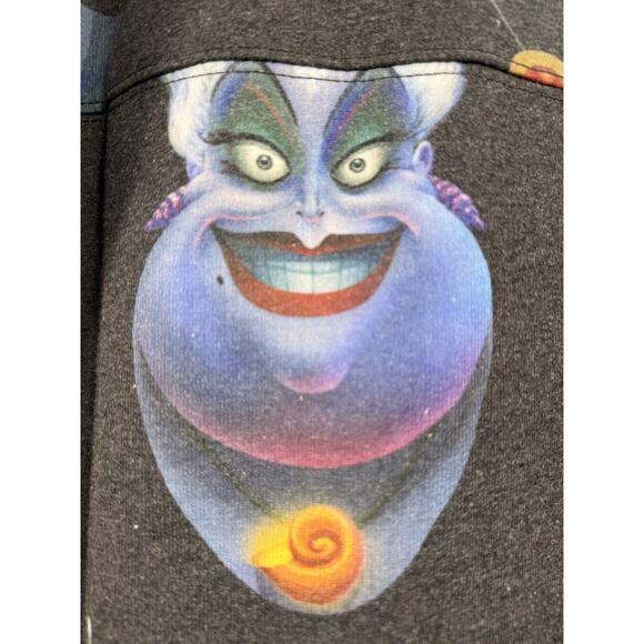 Disney Sweatshirt Women XS Spirit Jersey Villain Wicked Queen Ursula Iconic - Picture 3 of 16
